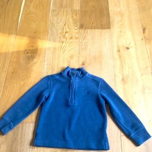 Polo Ralph Lauren Blue Zip Sweater